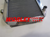 Aluminium radiator for Ford Capri 2.8 MK3 1981-1987 manual MT 1982 1983 1984 1985 1986
