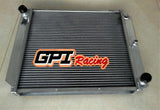 Aluminum radiator for Volvo 940 2.0 petrol / 2.3 petrol / 2.0 turbo petrol / 2.3 turbo petrol - 944 / 945 - 1990 to 1998 manual MT 90 91 92 93 94 95 96 97 98