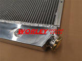 27" WIDE CORE 3Row Aluminum Radiator For 1977 1978 1979 1980 1981 Pontiac Firebird Base / Esprit V6 3.8L