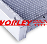 28" WIDE CORE 3Row Aluminum Radiator For 1980-1985 Oldsmobile Toronado 1980 1981 1982 1983 1984 1985