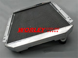 3Row Aluminum Radiator For 1954 1955 1956 Ford Customline V8 Police Interceptor