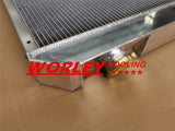 44mm Aluminum Radiator for Chevy Panel Truck C10/C20/C30 61 62 63 64 65 66 Pontiac 1961 1962 1963 1964 1965 1966