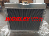 3Row 20" Aluminum Radiator FOR Ford Mustang,Shelby GT350, 289, 302, 351 Windsor V8 w/o AC AUTO 1967 1968 1969