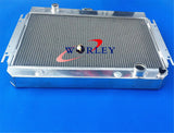3Row Aluminum Radiator For 1966-1968 CHEVROLET BEL AIR 1966 1967 1968 44mm thick core