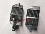 Aluminum radiator for KTM 50 SX/SX MINI/SXS 2-STROKE 50cc/49cc 2021 2022 2023