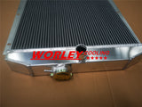 44mm 3 ROW Aluminum Radiator FOR 1947 1948 1949 1950 1951 1952 1953 1954 CHEVY 3100/3600/3800 TRUCK PICKUP l6 AT/MT