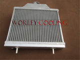 for Polaris ATV Aluminum Cooling Radiator 1240015