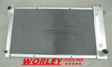 44mm 3 ROW Aluminum RADIATOR FOR 1968-1972 Chevrolet C10 Pickup 68 69 70 71 72
