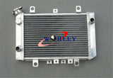 Aluminum Radiator For Kawasaki KVF400 A/B/C/D Prairie 400 1997 1998 1999 2000 2001 2002 97 98 99 00 01 02 and fan