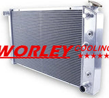 28" WIDE CORE 3Row Aluminum Radiator For 1968-1977 Chevrolet EI Camino 1968 1969 1970 1971 1972 1973 1974 1975 1976 1977