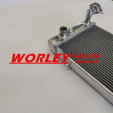 2CORE aluminum radiator FOR Jeep Cherokee 2.5L L4 1995 1996 1997 1998 1999 2000 2001 RHD RIGHT HAND DRIVE