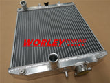 32mm PIPE 2ROW 42mm ALUMINUM Radiator for HONDA DEL SOL EG B16A2/B16A3 VTiDOHC VTEC MANUAL 1992-1997 92 93 94 95 96 97