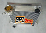 Aluminum Radiator FOR Morgan Plus 4 with Spacers 1954 1955 1956 1957; No Spacers 1958 1959 1960 1961 1962 1963 1964 1965 1967 1968