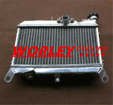 40mm aluminum radiator For Honda NC19 NSR400 NS400R NS400RG 1985 1986 1987 1988 85 86 87 88