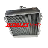 3ROW Fit Toyota Corolla TE21 TE27 TE28 1.6 L 2T I4 MT 1971 1972 1973 1974 aluminum radiator