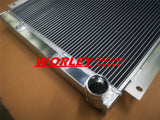 44mm 3Row Aluminum Radiator For 1947-1954 Chevy C/K 3000 Serie 3100/3600/3800 TRUCK PICKUP 1947 1948 1949 1950 1951 1952 1953 1954