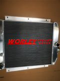 44mm 3 ROW Aluminum Radiator FOR 1947 1948 1949 1950 1951 1952 1953 1954 CHEVY 3100/3600/3800 TRUCK PICKUP l6 AT/MT