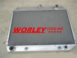 3Row 26" WIDE CORE aluminum radiator for 1967 1968 1969 1970 1971 1972 1973 Dodge Charger 6.3L/7.0L/7.2L V8 67 68 69 70 71 72 73 AT automatic 44mm thickness