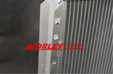 Aluminum Radiator 3 Row for 1984 1985 1986 1987 1988 Nissan 300ZX Z31 VG30 3.0L V6 MT MANUAL