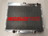 3Row 24" Aluminum Radiator For 1967 1968 Ford LTD V8