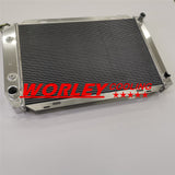 44mm core thickness Aluminum Radiator For Ford Mustang GT GL LX SVT Cobra 5.0L Windsor V8 302 1979-1993 AT 79 80 81 82 83 84 85 86 87 88 89 90 91 92 93