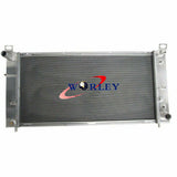 28" 2Row Aluminium Radiator For Chevrolet Silverado 1500 Base V6 4.3L 1999-2012 99 00 01 02 03 04 05 06 07 08 09 10 11 12