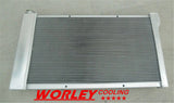 44mm 3 ROW Aluminum RADIATOR FOR 1968-1972 Chevrolet C10 Pickup 68 69 70 71 72