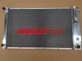 27" WIDE CORE 3Row Aluminum Radiator For 1974-1975 Pontiac Firebird Trans Am V8 5.7L