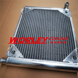 3ROW ALUMINUM radiator + FAN FOR CAN AM OUTLANDER MAX RENEGADE L 450 500 650 800 1000 2012 2013 2014 2015 2016 2017 2018 2019 2020