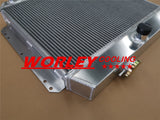 3Row Aluminum Radiator For 1949-1952 Chevrolet Styleline Special/Deluxe 1949 1950 1951 1952 V8