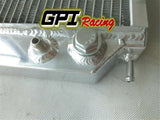 Aluminum radiator FOR Volvo 740 2.0 petrol / 2.3 petrol / 2.0 turbo petrol / 2.3 turbo petrol - 744 / 745 - 1983 1984 1985 1986 1987 1988 1989 1990 1991 1992