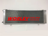 3 rows aluminum radiator for Jeep Cherokee XJ 2.5 4.0 1991-2001 91 92 93 94 95 96 97 98 99 00 01 LHD LEFT HAND DRIVE 40mm thick core