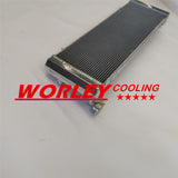 2CORE aluminum radiator FOR Jeep Cherokee 2.5L L4 1995 1996 1997 1998 1999 2000 2001 RHD RIGHT HAND DRIVE