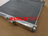 44mm Aluminum Radiator FOR Mazda HC Luce TURBO II 13B-TURBO 1.3L 1986-1991 86 87 88 89 90 91