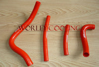 silicone radiator coolant hose FOR Suzuki RM250 RM 250 1996 1997 1998 1999 2000 96 97 98 99 00 RED
