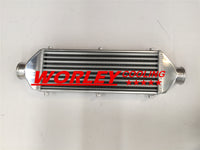 Universal Aluminum Turbo Intercooler 430x160x50 67mm 2.6 inch  in/outlet Delta Fin