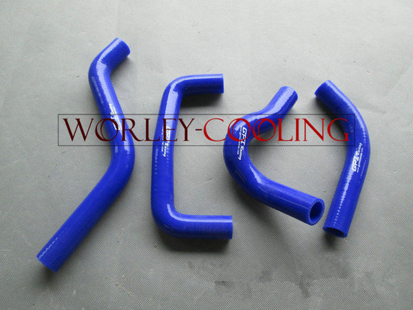 For Suzuki RMZ450 RMZ 450 05 2005 Silicone Radiator hose kit BLUE