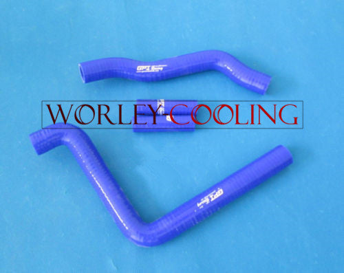 Blue silicone radiator hose for HONDA CR250 CR250R CR 250 R 1992-1996 92 93 94 95 96