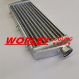Delta Fin Design Full Aluminum Intercooler 450x180x50 mm core 2.2" 56mm