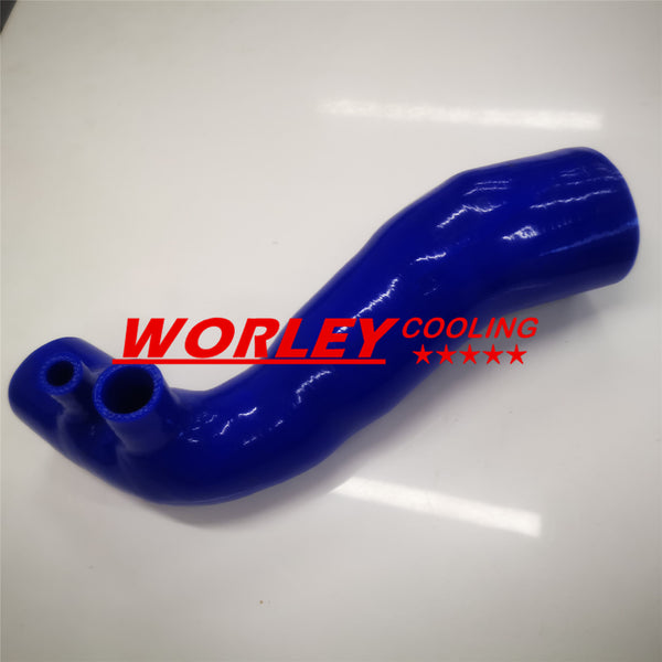 For Nissan Skyline GTS R33 R34 RB25DET Silicone Turbo Induction Hose Pipe BLUE