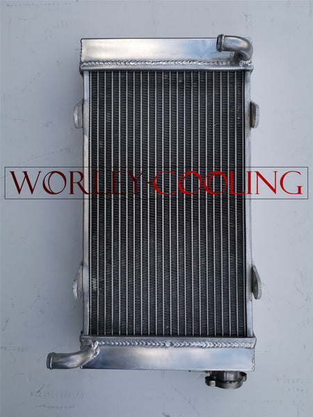 4ROW alloy aluminum radiator FOR Go Kart go-kart karting 17.6" x 9" x 2.1"