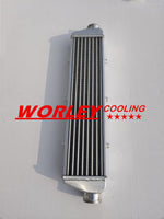 550x140x50mm FMIC ALUMINUM INTERCOOLER 2.25" INLET/OUTLET TURBO Tube and Fin