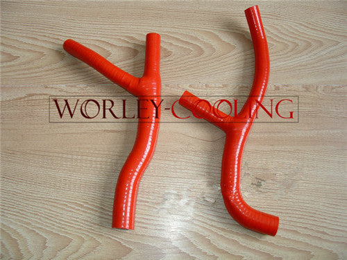 For SUZUKI DRZ400E DR-Z400E 2000 2001 2002 00 01 02 silicone radiator hose RED