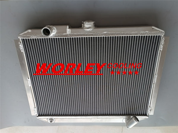 Aluminum radiator for Pajero NF NG NH 2.5 Turbo Diesel 1988 1989 1990 1991 1992 1993 manual 88 89 90 91 92 93 MT