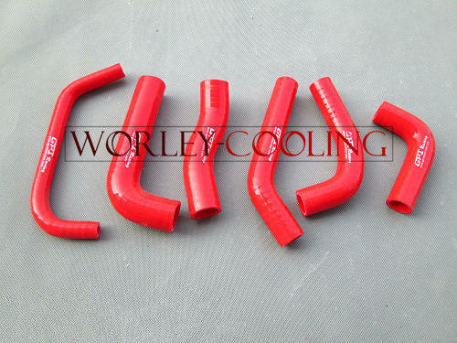 Silicone Radiator Hose FOR Honda XR650 XR650R XR 650 R 2000-2009 00 01 02 03 04 05 06 07 08 09 RED