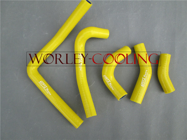 silicone radiator hose FOR Honda CR250 CR 250 2003-2008 03 04 05 06 07 08 yellow