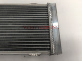 2 rows 30 mm aluminum alloy radiator for go-kart 14" x 8" x 1.2" go kart