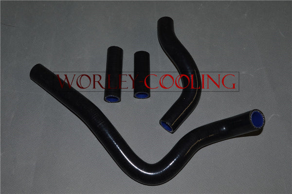 BLACK silicone radiator hose for HONDA CR250 CR250R CR 250 R 1992-1996 92 93 94 95 96