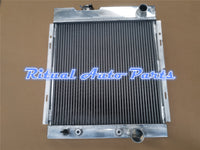 3 rows 56mm aluminum radiator for Ford MUSTANG V8 289 302 WINDSOR 1964 1965 1966 AT automatic / MT manual