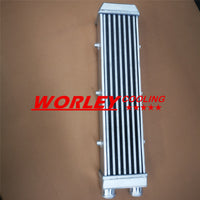 Universal Turbo Aluminum Intercooler 2" 550x140x70 mm Delta Fin SAME SIDE OUTS